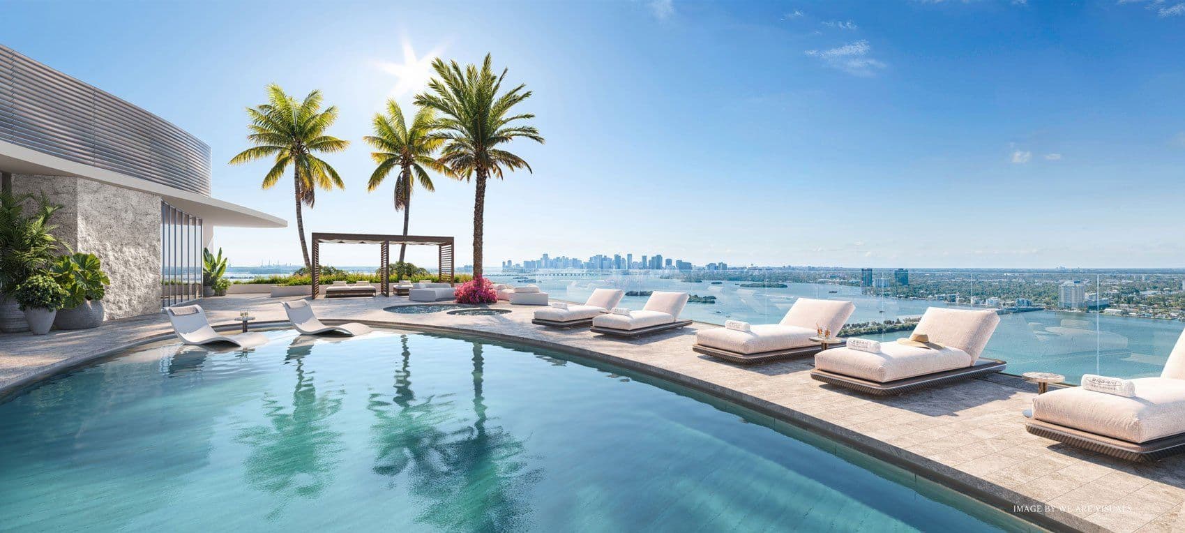 Piscina com borda infinita